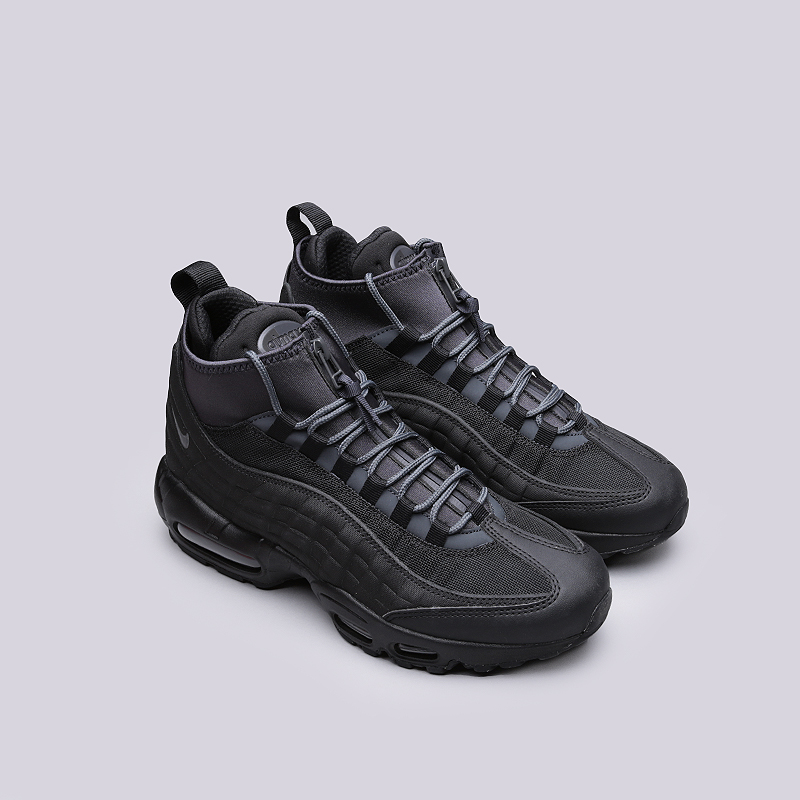 мужские черные ботинки Nike Air Max 95 Sneakerboot 806809-001 - цена, описание, фото 2